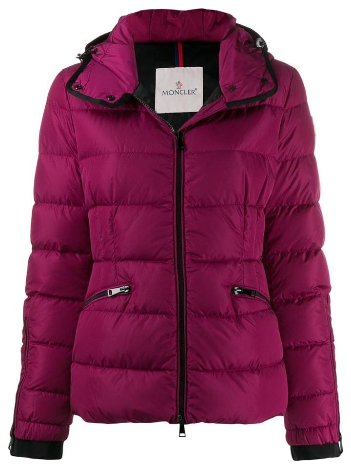 Moncler Short Down Filled Jacket - Purple