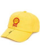 Botter 'hell' Embroidered Cap - Yellow