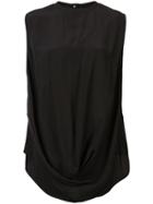 Rick Owens Inhuman Blouse - Black