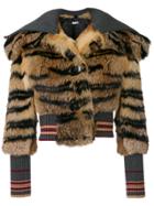 Miu Miu Tiger Printed Fitted Jacket - Unavailable
