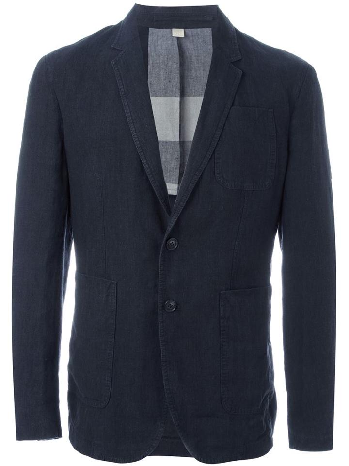 Burberry Fitted Blazer Jacket