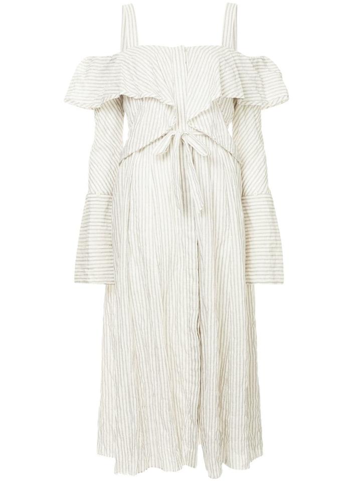 Kitx Rhapsody Flounce Dress - White