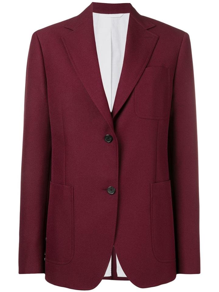 Calvin Klein 205w39nyc Box Fit Blazer - Red