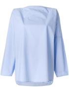 Sofie D'hoore Barcelona Poplin Shirt - Blue