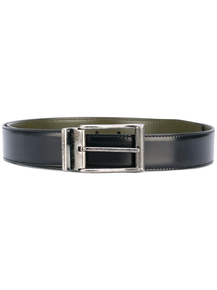 Salvatore Ferragamo - Classic Belt - Men - Leather - 95, Black, Leather
