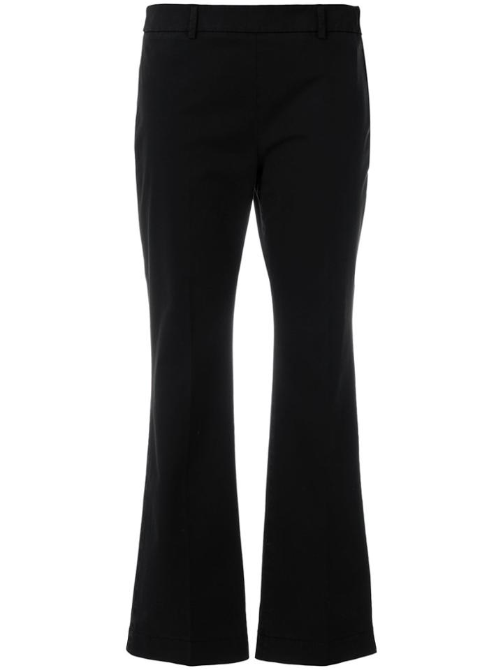 Incotex Bootcut Trousers - Black
