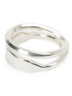Werkstatt:münchen Curved Double Ring - Metallic