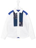 Familiar Patchwork Shirt, Boy's, Size: 8 Yrs, White