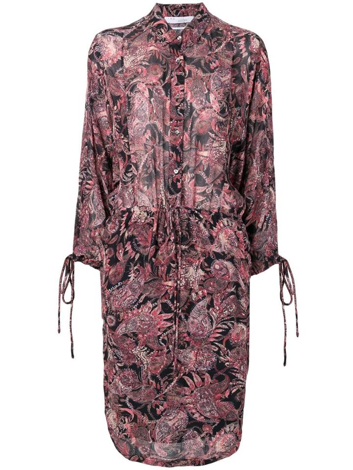 Iro Placid Printed Dress - Black