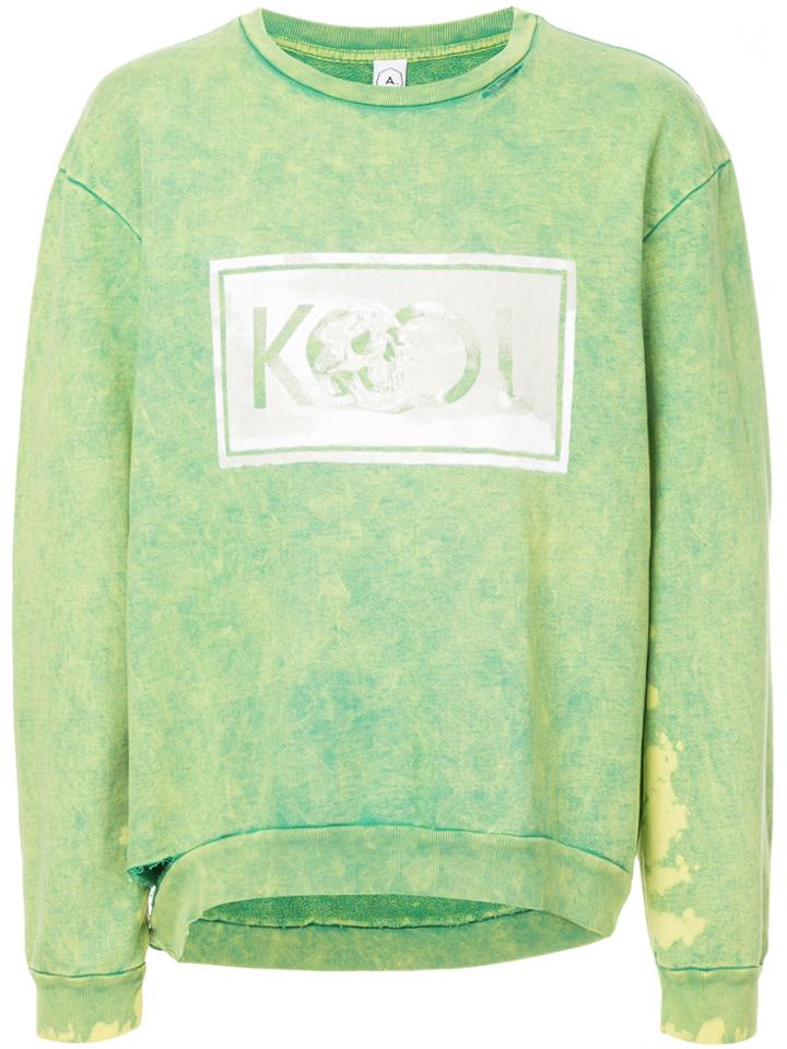 Alchemist Graphic Print Sweatshirt - Green