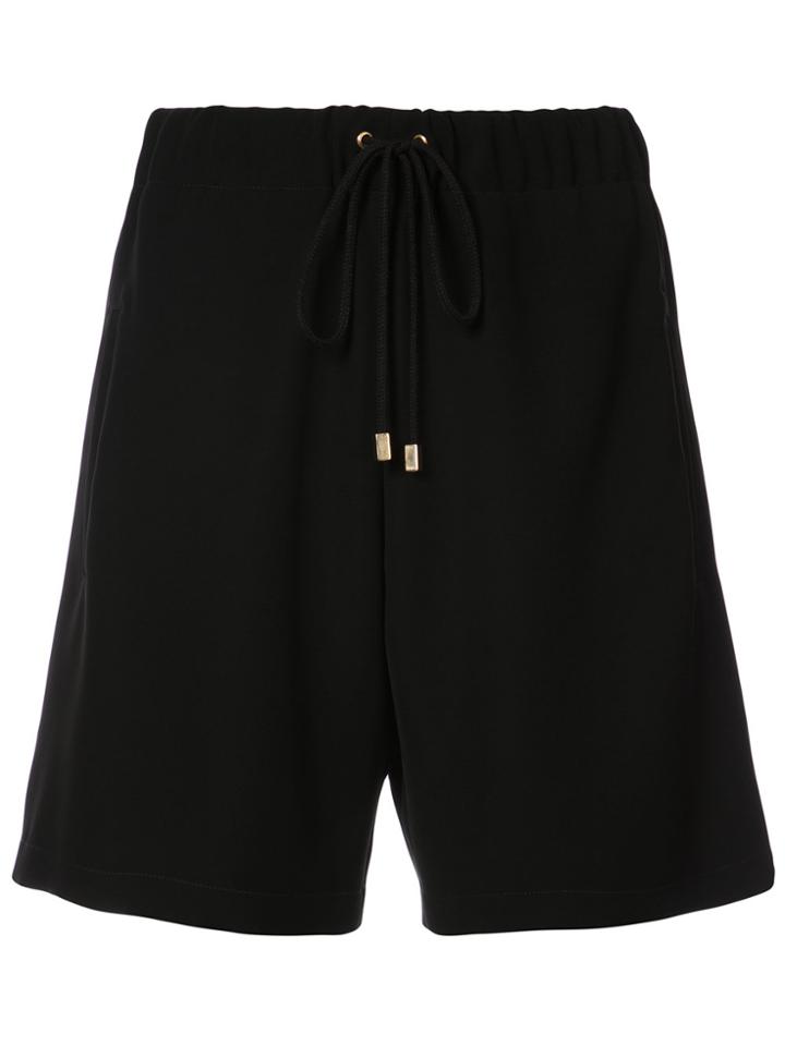 Alexandre Vauthier Elasticated Shorts - Black