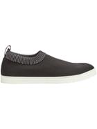 Fendi Knit Slip-on Sneakers - Black