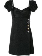 Dolce & Gabbana Corseted Wrap Dress - Black