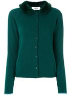 Blugirl Collar Detail Cardigan - Green