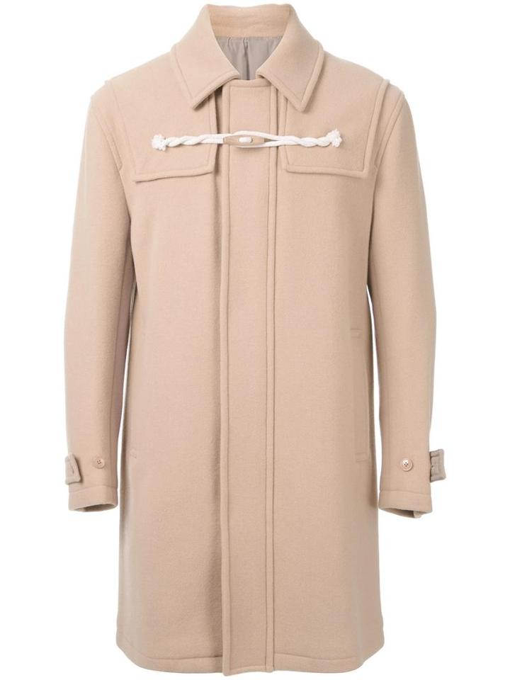 Cityshop Single Breasted Coat, Men's, Size: Medium, Brown, Wool