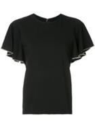 Le Ciel Bleu Ball Chain Trim Top - Black
