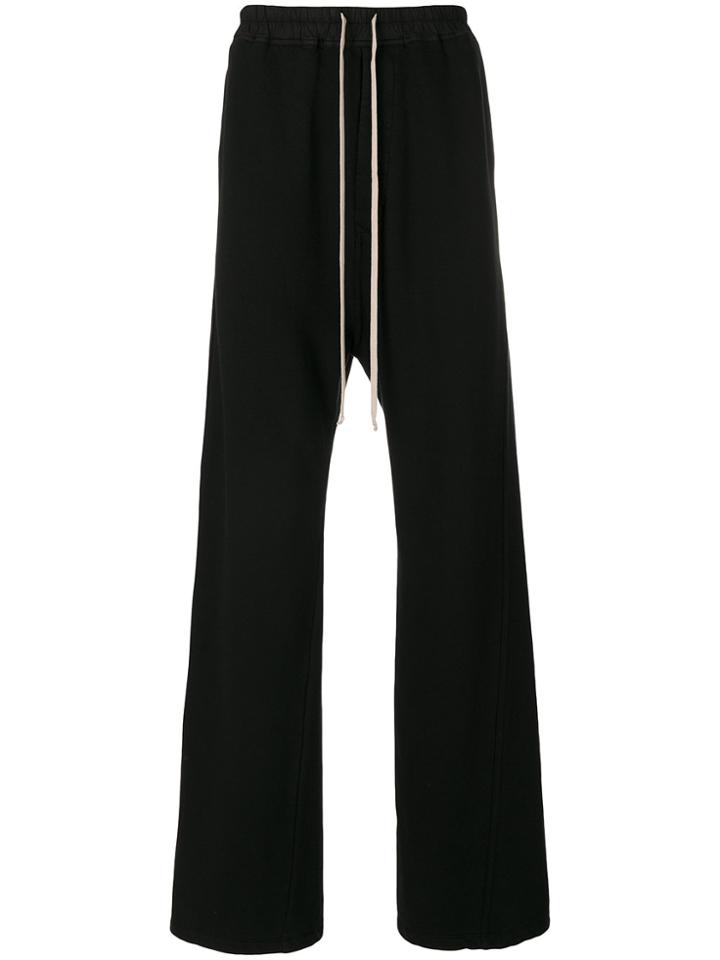 Rick Owens Drkshdw Flared Track Pants - Black