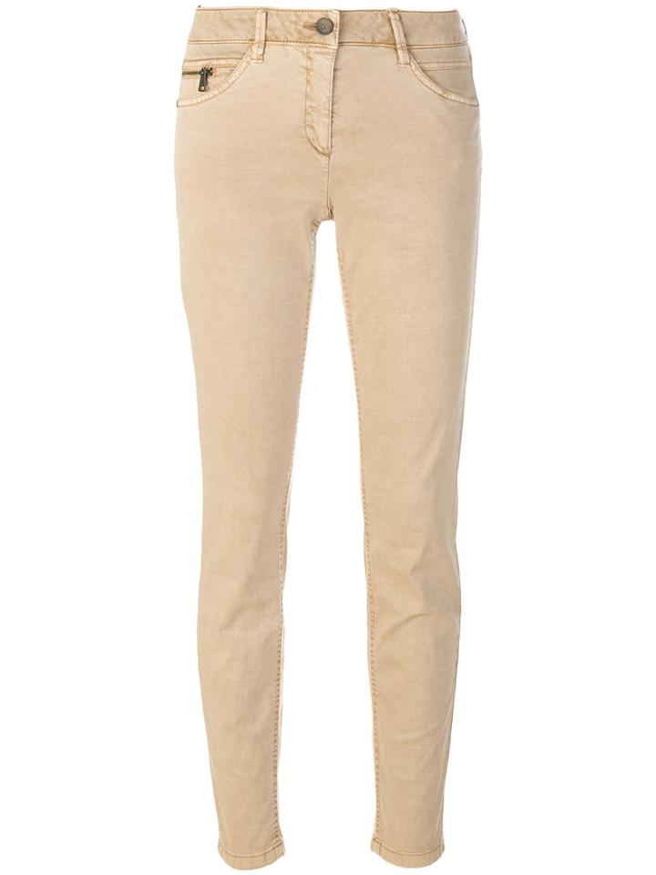 Luisa Cerano Skinny Jeans - Brown