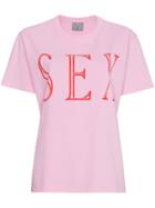 Ashley Williams Pink Sex T-shirt - Pink & Purple