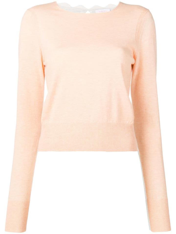 See By Chloé Two-tone Jumper - Neutrals