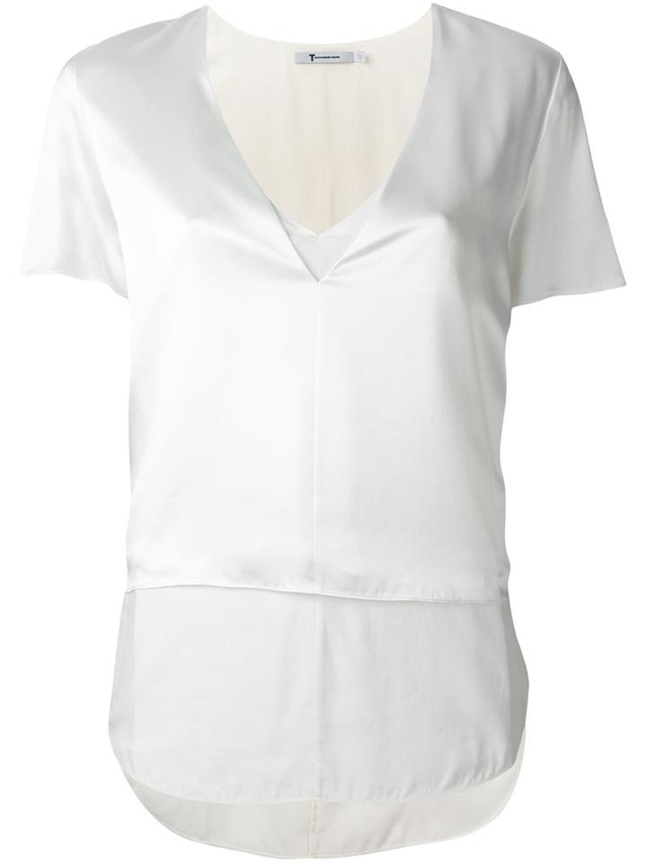 T By Alexander Wang Layered Shortsleeved Top