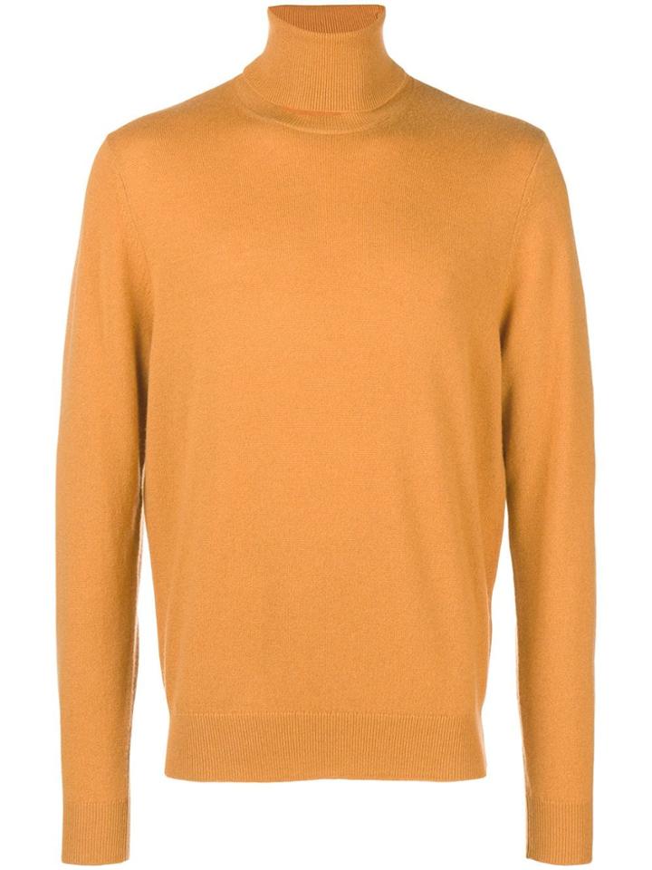 Chalayan Split Roll Neck Jumper - Yellow