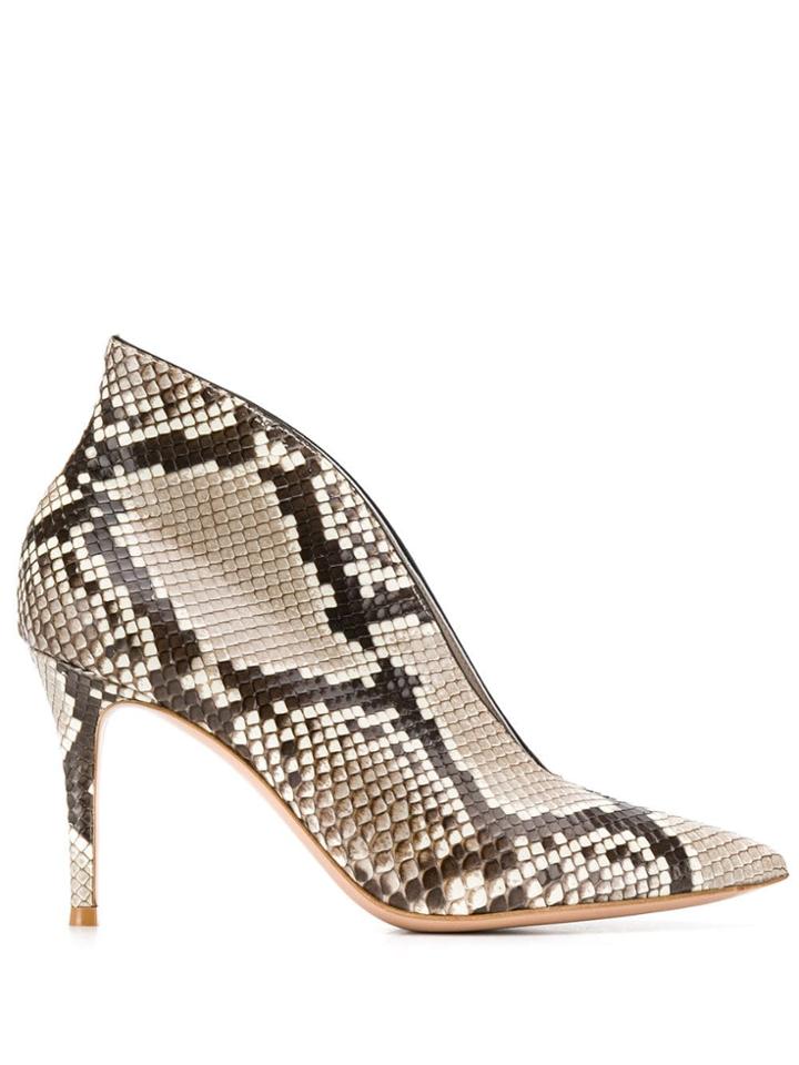Gianvito Rossi Vamp Pumps - Grey