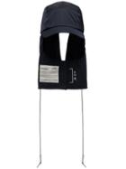 A-cold-wall* Navy Blue Side Flap Logo Cap