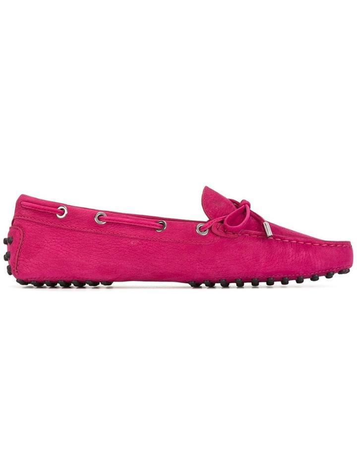 Tod's Driving Shoes - Pink & Purple