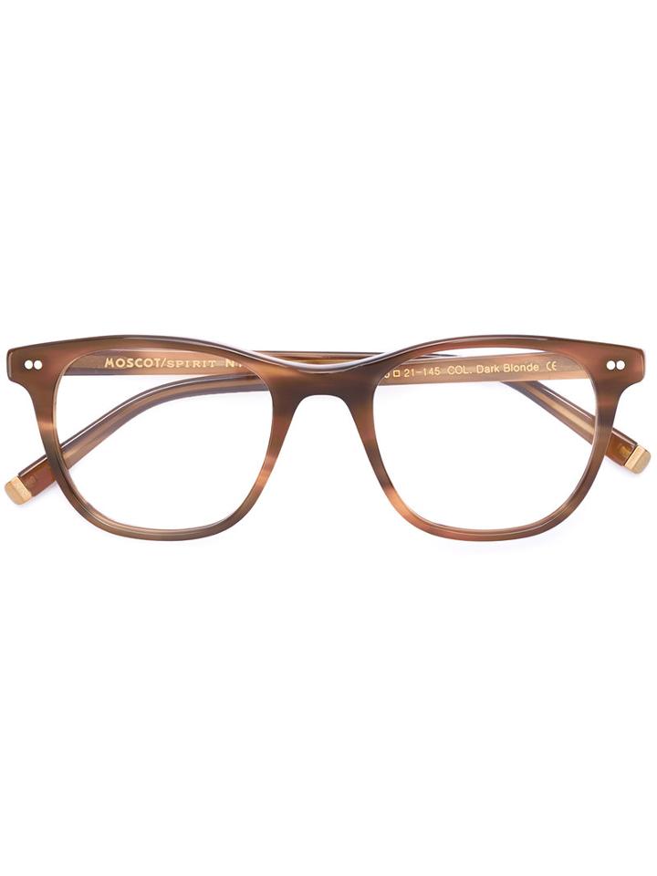 Moscot - 'noah' Glasses - Unisex - Acetate/metal (other) - 50, Brown, Acetate/metal (other)