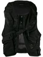 Cp Company Mesh Utility Gilet - Black