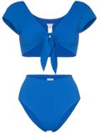 Ack Marina Stadio Reversible Top Bikini - Blue