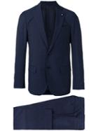 Lardini - Two-piece Suit - Men - Wool/viscose/cupro/cotton - 54, Blue, Wool/viscose/cupro/cotton