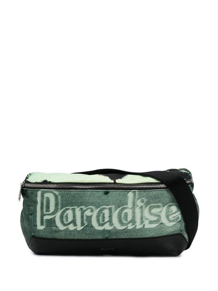 Ps Paul Smith Paradise Belt Bag - Green