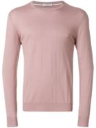 Paolo Pecora Crew Neck Sweater - Pink