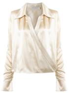 Martha Medeiros Silk Shirt, Women's, Size: 46, Nude/neutrals, Silk