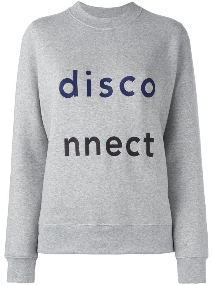 Wood Wood 'wednesday' Sweatshirt, Women's, Size: Medium, Grey, Cotton/nylon/spandex/elastane