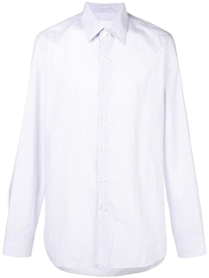 Prada Classic Straight Fit Shirt - Grey