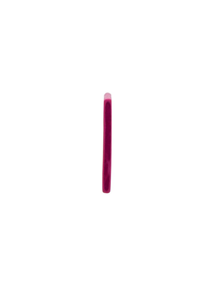 Biis Linear Shape Earrings - Pink & Purple