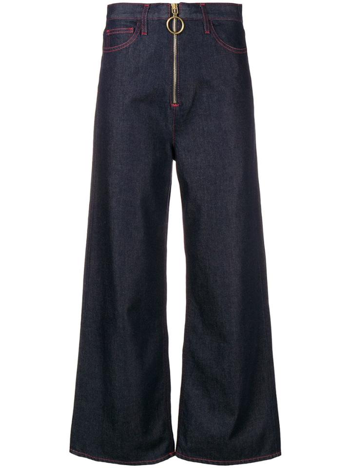 Mih Jeans Caron Flared Jeans - Blue