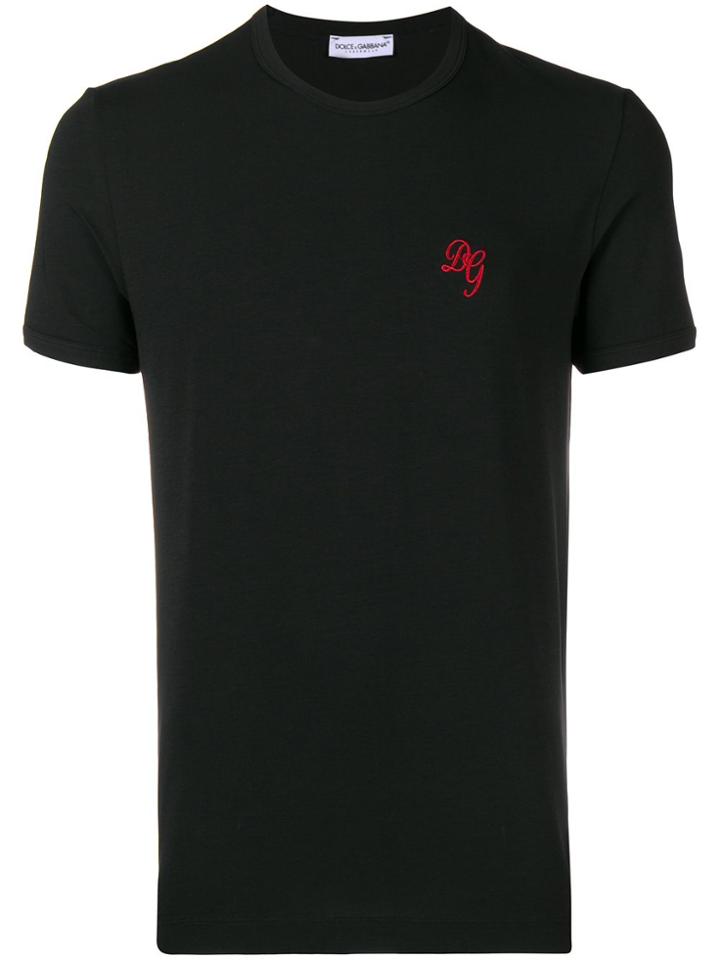 Dolce & Gabbana Underwear Logo Short-sleeve T-shirt - Black