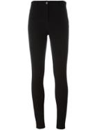 Givenchy Skinny Fit Leggings, Women's, Size: 36, Black, Acetate/viscose/polyamide/silk