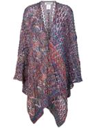 Circus Hotel Open-front Cardigan - Multicolour