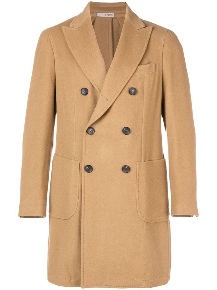0909 Double-breasted Coat - Neutrals