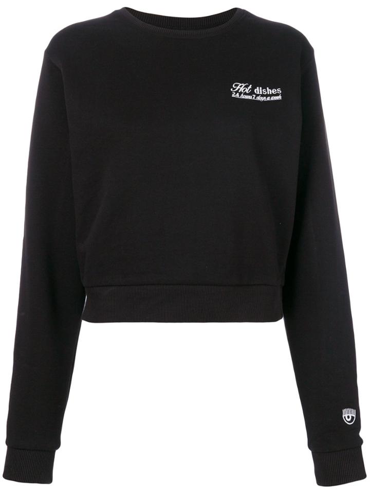 Chiara Ferragni Suit Service Sweatshirt - Black