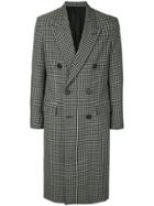 Ami Alexandre Mattiussi Double Breasted Long Coat - Grey