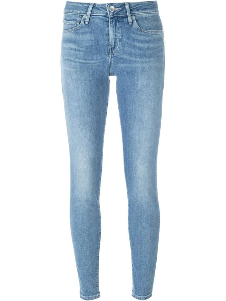 Levi S: Made & Crafted Mid Wash Skinny Jeans, Women's, Size: 30, Blue, Cotton/spandex/elastane/polyester
