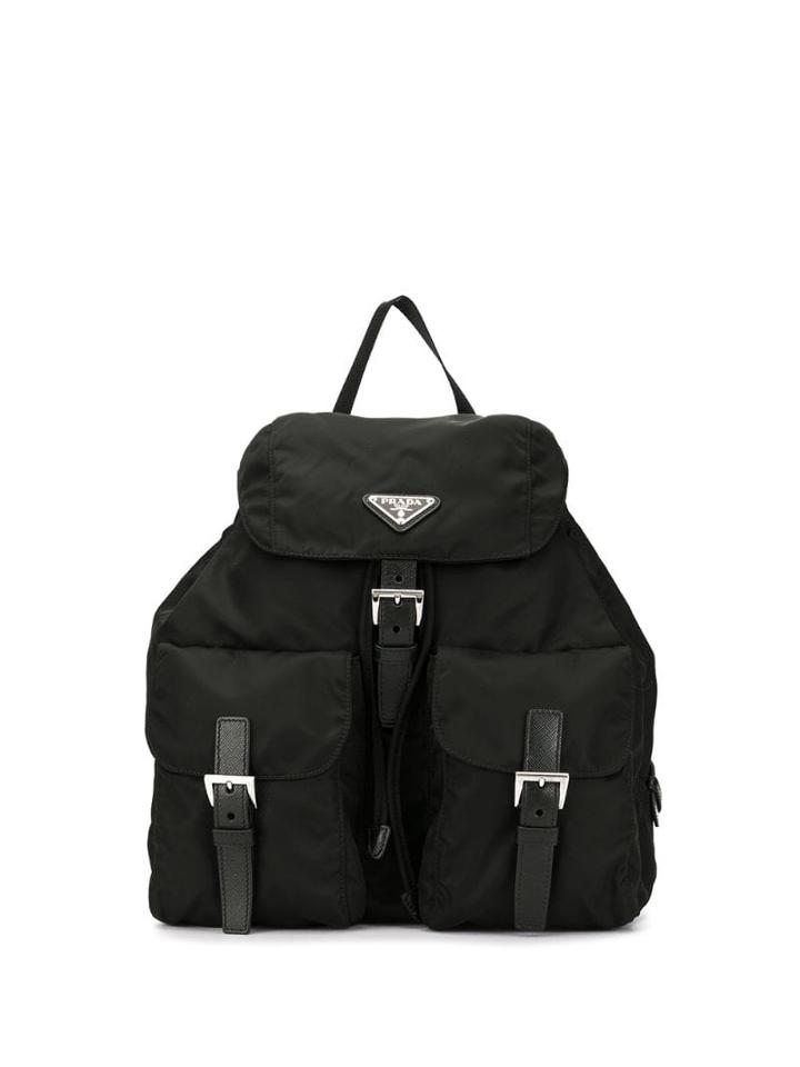 Prada Pre-owned Vela Backpack - Black
