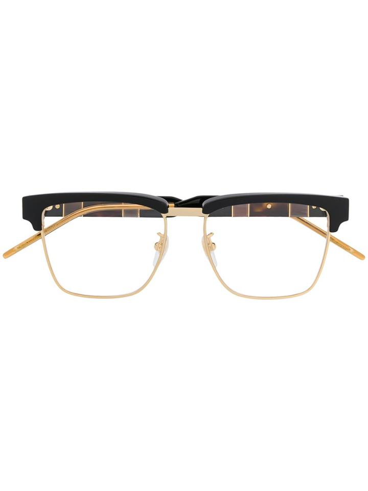 Gucci Eyewear Square Frames Sunglasses - Black