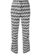Missoni Geometric Pattern Trousers - White